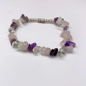Amethyst quartz bracelet